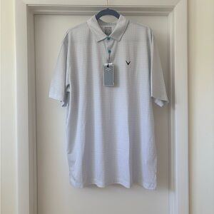 Callaway Micro-Checked Golf Polo
